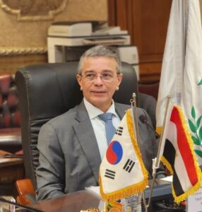 جانب من استقبال الوفد