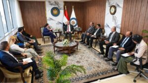 مباحثات بين البترول والبنك الأوروبي لإعادة الإعمار لتعزيز التمويل والاستثمار في البترول والتعدين