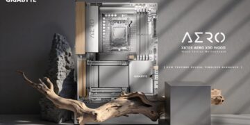 جيجابايت تطلق اللوحة الأم X870E AERO X3D WOOD بتصميم خشبي فاخر
