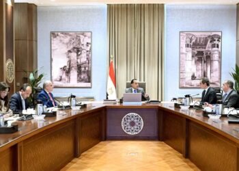 جانب من اجتماع الحكومة