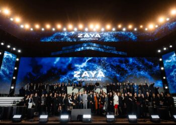 جانب من احتفال شركة شركة "ZAYA للتطوير"