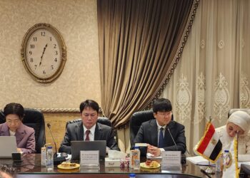 جانب من استقبال الوفد