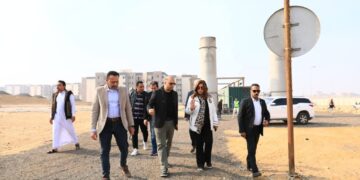 جانب من جولة وزيرة التنمية المحلية