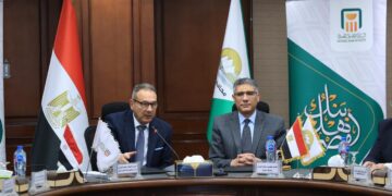 جانب من توقيع البروتوكول