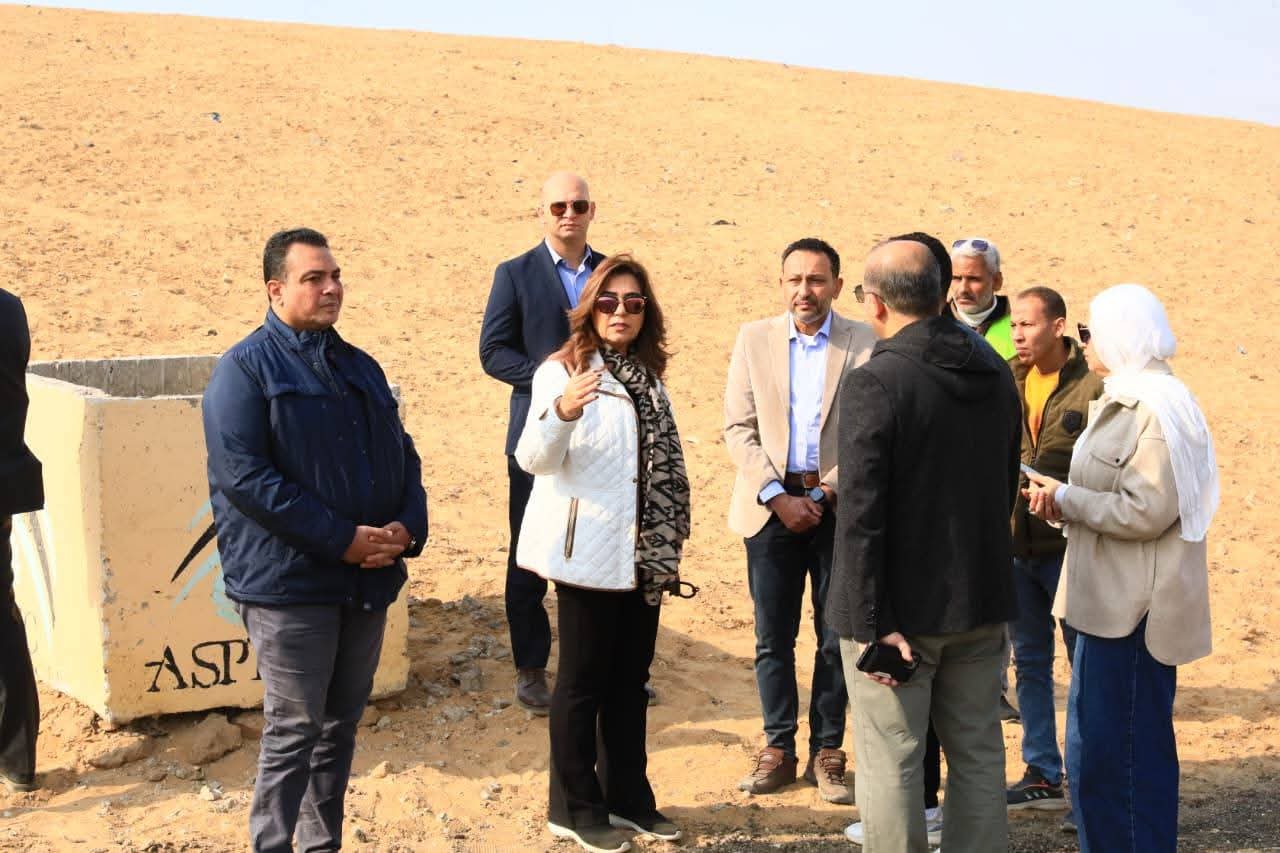 جانب من جولة وزيرة التنمية المحلية