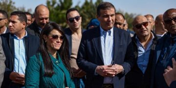 جانب من الزيارة