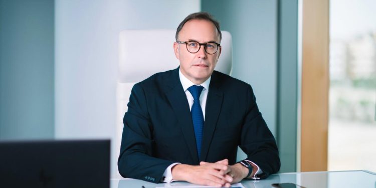 جون بيير ترينيل الرئيس التنفيذي والعضو المنتدب لبنك كريدي أجريكول مصر