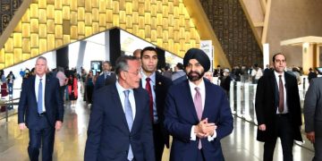 جانب من الزيارة