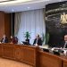 جانب من اجتماع مجلس الوزراء اليوم