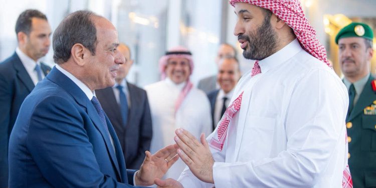 الرئيس السيسي والأمير محمد بن سلمان
